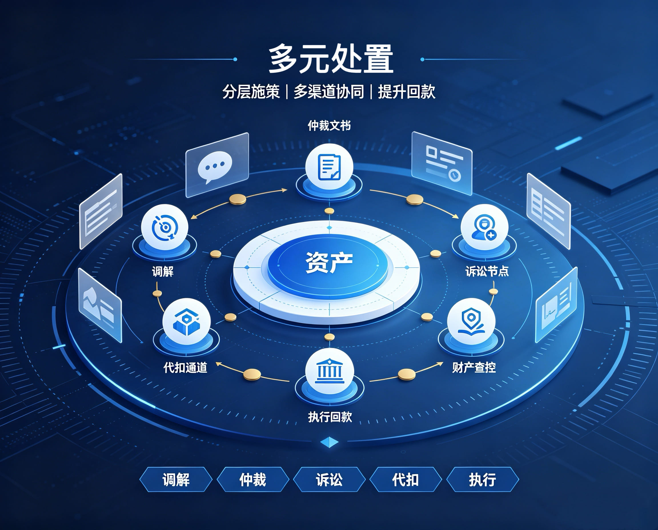 华夏九州资产管理 - 多元处置业务展示 | 专业资产管理服务